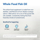 PolarPower: ingredientes salmón Sockeye, fuente natural de ácidos grasos.