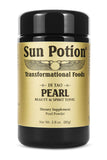 Polvo de Perla Sun Potion, textura fina para mejor absorción.
