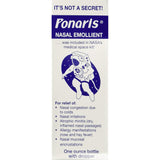 Ponaris emoliente nasal, botella de 1 onza, mantiene la nariz hidratada y cómoda