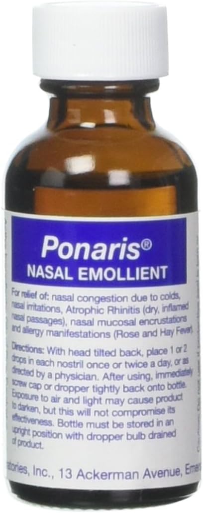 Ponaris emoliente nasal en envase práctico para uso diario