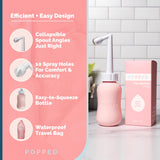 Botella peri POPPED, uso multipropósito para higiene diaria