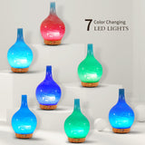 Porseme difusor 150 ml con iluminación LED de 7 colores para ambiente