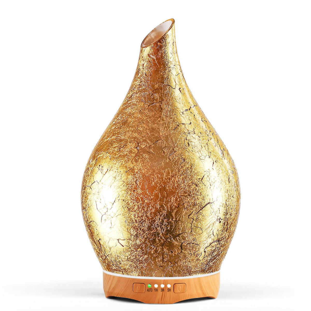 Difusor Porseme 280ml de vidrio con iluminación suave para habitación relajante.