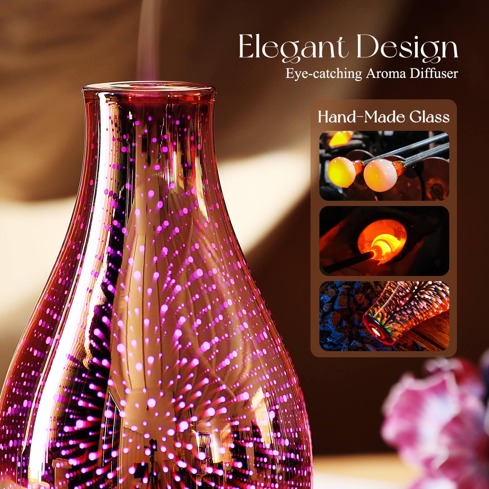 Regalo elegante: difusor Porseme 3D para oficinas y SPA