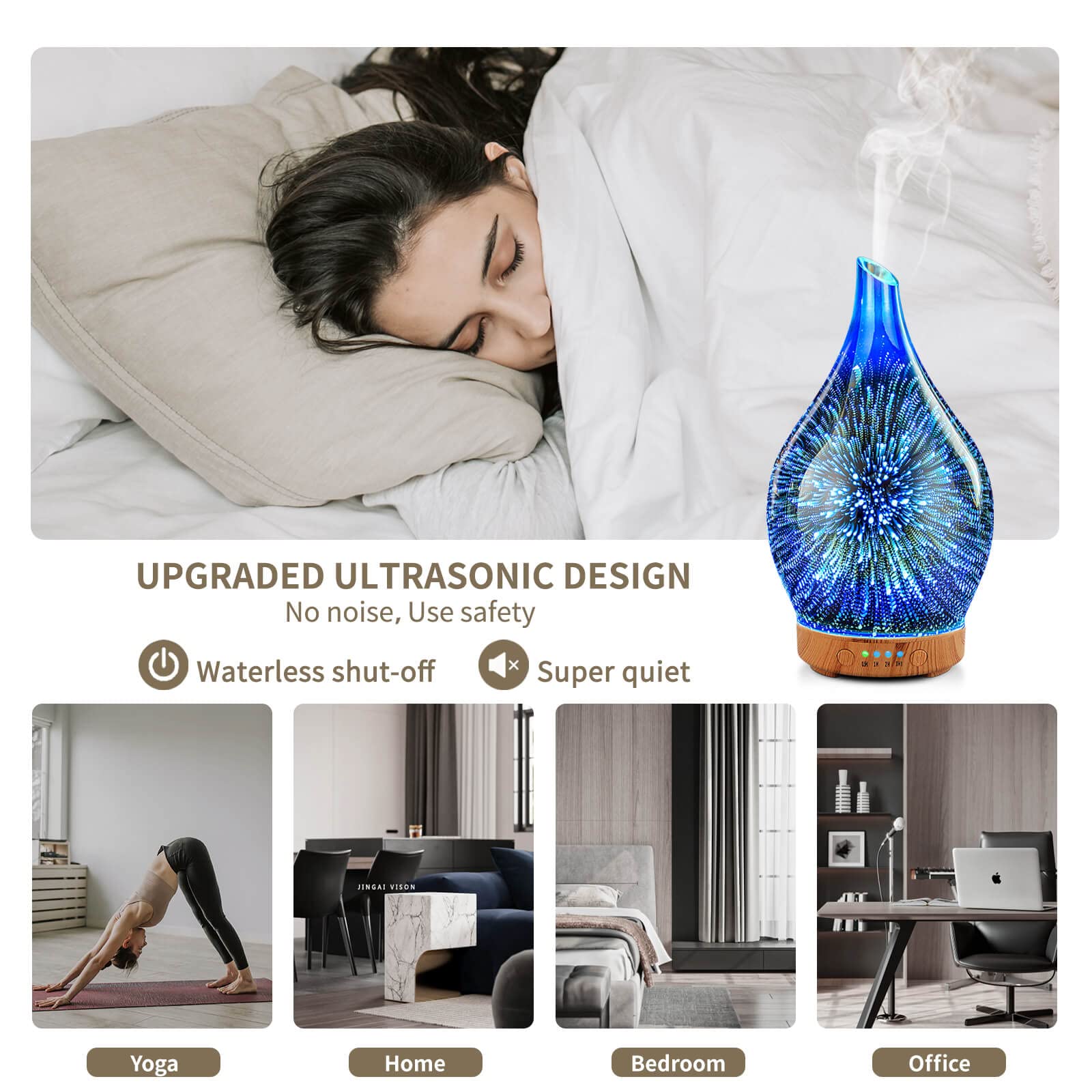 Difusor Porseme 3D, libre de BPA, seguridad y tranquilidad