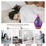 Capacidad de 100 ml para varias horas de aroma suave.