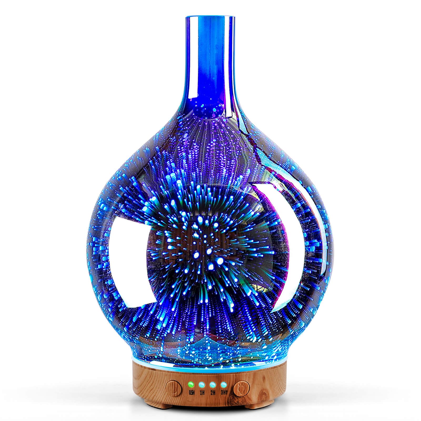 Difusor Porseme con globo de vidrio 3D para aroma único en casa.