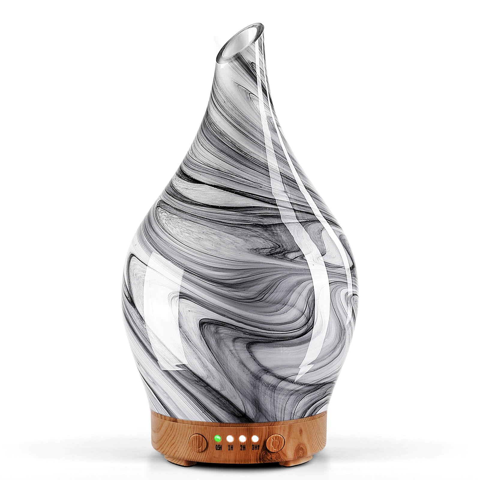 Difusor Porseme de vidrio 150ml con patrón de estrella para aromaterapia en habitación