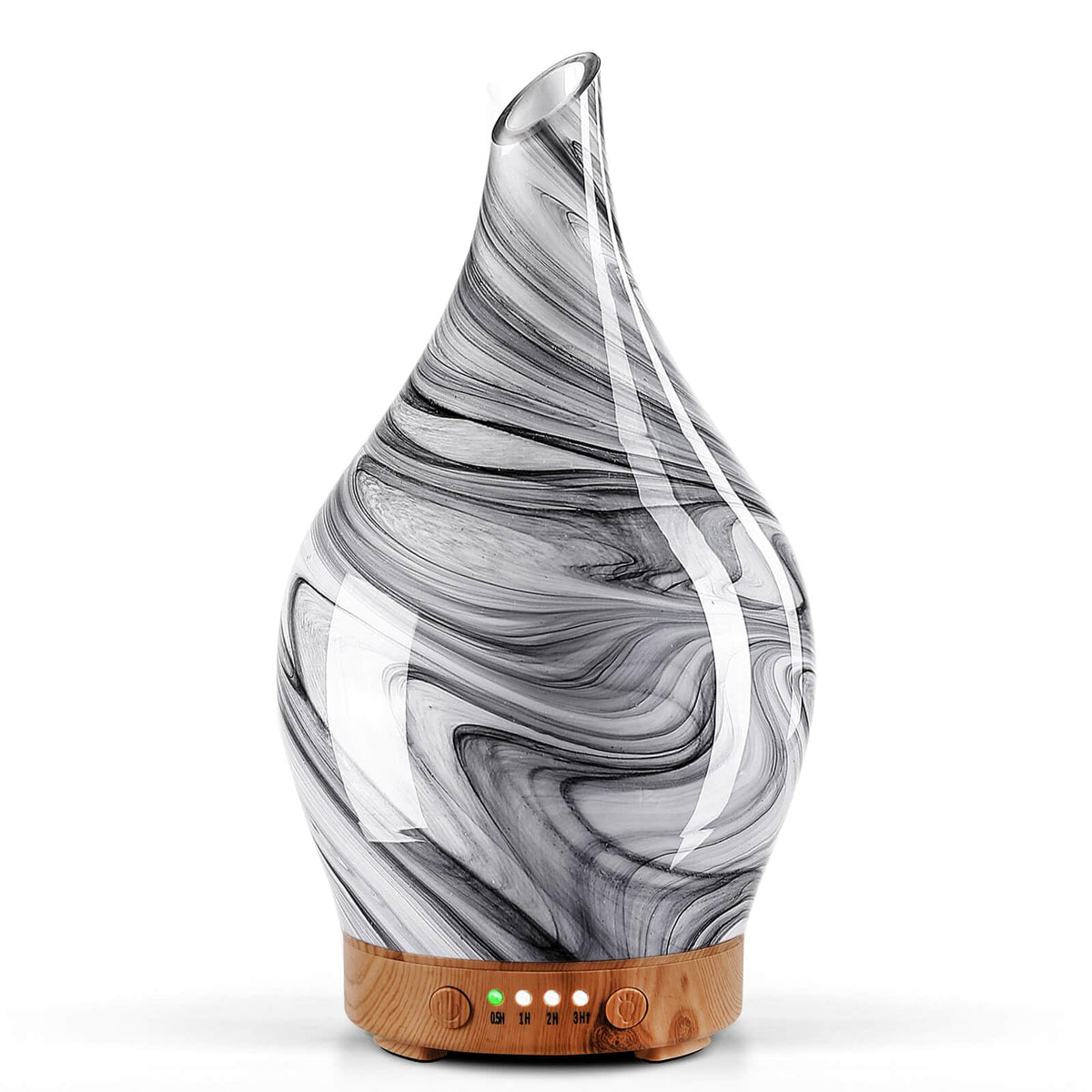 Difusor Porseme de vidrio 150ml con patrón de estrella para aromaterapia en habitación