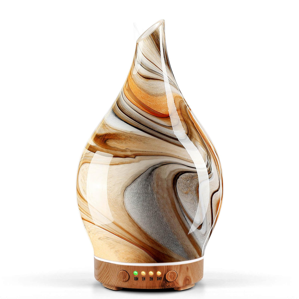 Porseme difusor de vidrio 150 ml con niebla suave para relajación