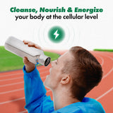 Positive Power Cell Power al mezclar con agua, sabor ligero y refrescante.