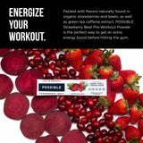 Possible Pre-Workout con extracto de té verde para energía sin nervios.