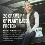 Possible proteína en polvo chocolate cacao: ingredientes vegetales y aminoácidos esenciales.