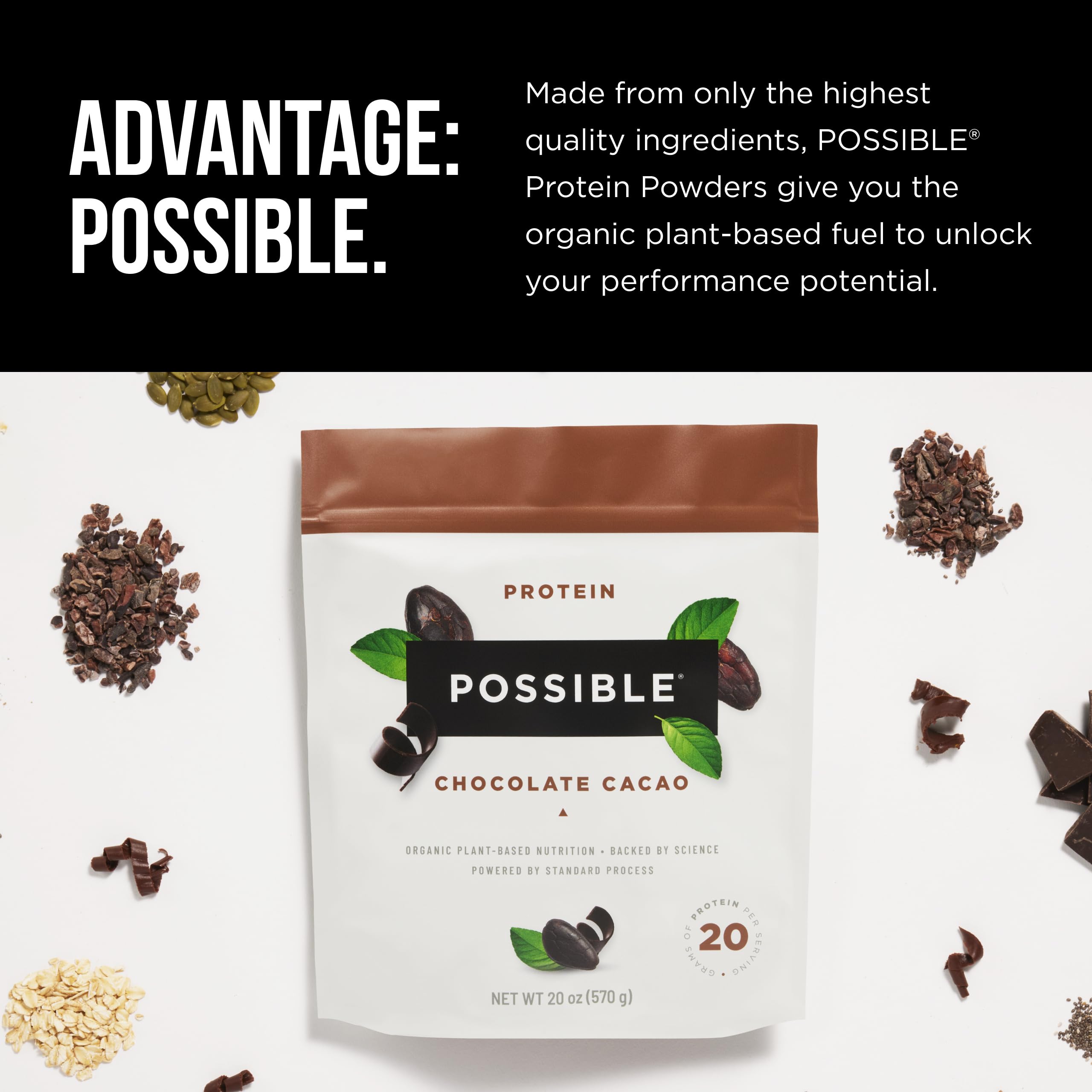 Possible proteína en polvo chocolate cacao: taza preparada en segundos, textura suave.
