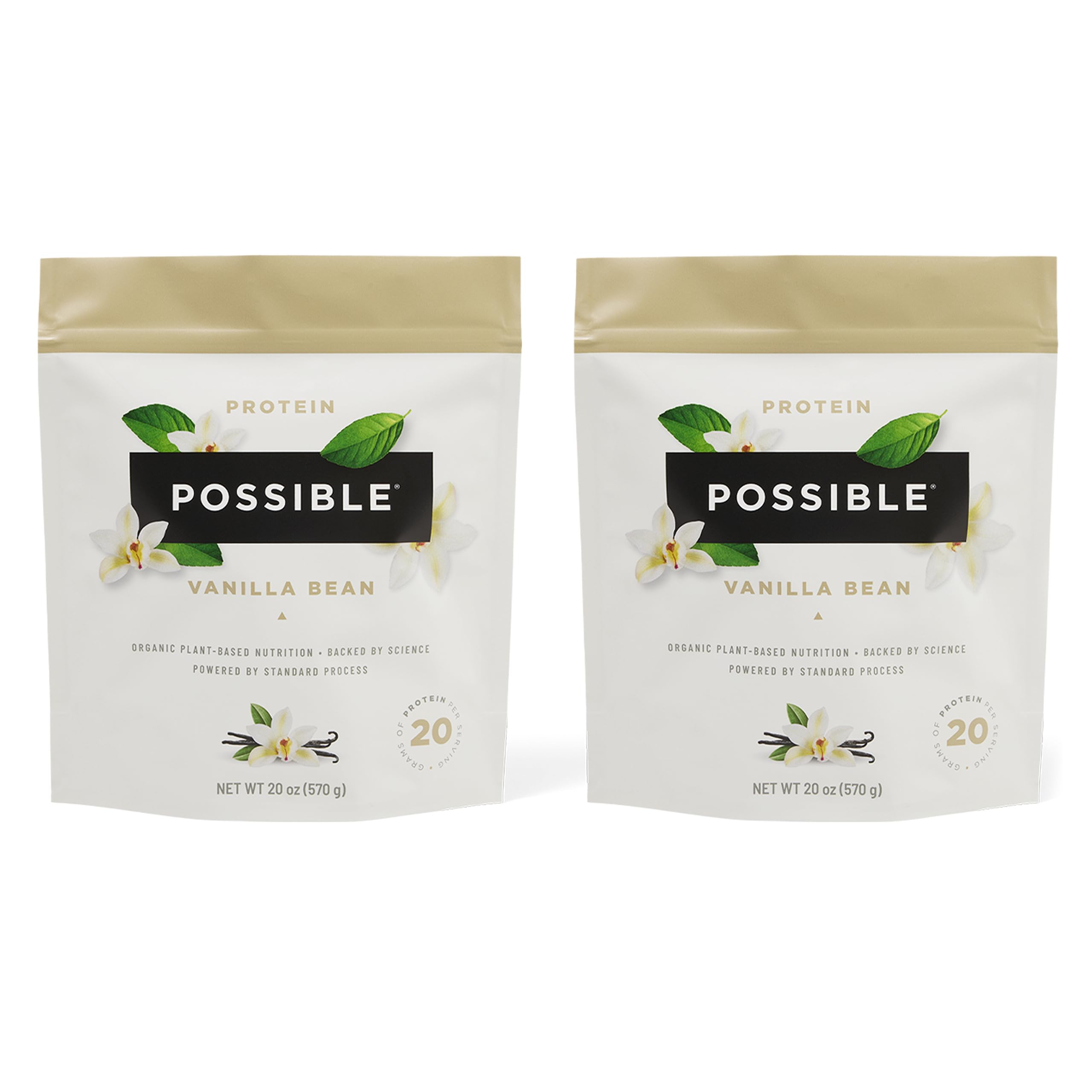 Possible Protein Powder frasco vainilla para batidos rápidos