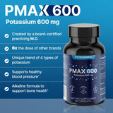 PMAX600 cápsulas de 600 mg para una toma diaria fácil.