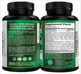 Potent Garden ingredientes orgánicos y naturales para nutrición diaria.