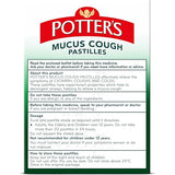 Potter's Mucus Cough, textura suave para disolverse con facilidad.