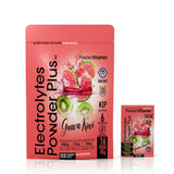 PowderVitamin Electrolytes pack guayaba kiwi, rehidratación sin calorías para entrenar.