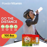 PowderVitamin Electrolytes frasco 275 g, hidratación diaria fácil.