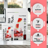 PowderVitamin Electrolytes Plus aporta 1000 mg de potasio para funciones musculares.