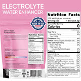 PowderVitamin Electrolytes Powder Plus agua sin calorías lista para refrescar