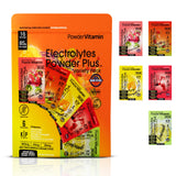 PowderVitamin Electrolytes Powder Plus en sobre para hidratación durante el ejercicio