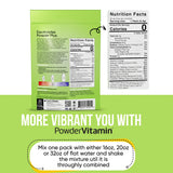 Fórmula sin azúcar de PowderVitamin para bebidas cetogénicas.
