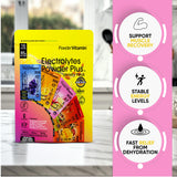 PowderVitamin Electrolytes Powder Plus bebida sin calorías para dieta cetogénica y ejercicio.