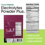 PowderVitamin Electrolytes Plus polvo seco listo para mezclar