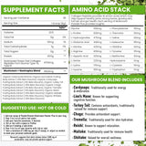 PowderVitamin Hongo maitake para apoyo inmunitario natural y energía