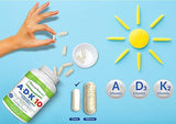 Power By Naturals ADK 10 vitamina K2 MK-7, fórmula bio-disponible.