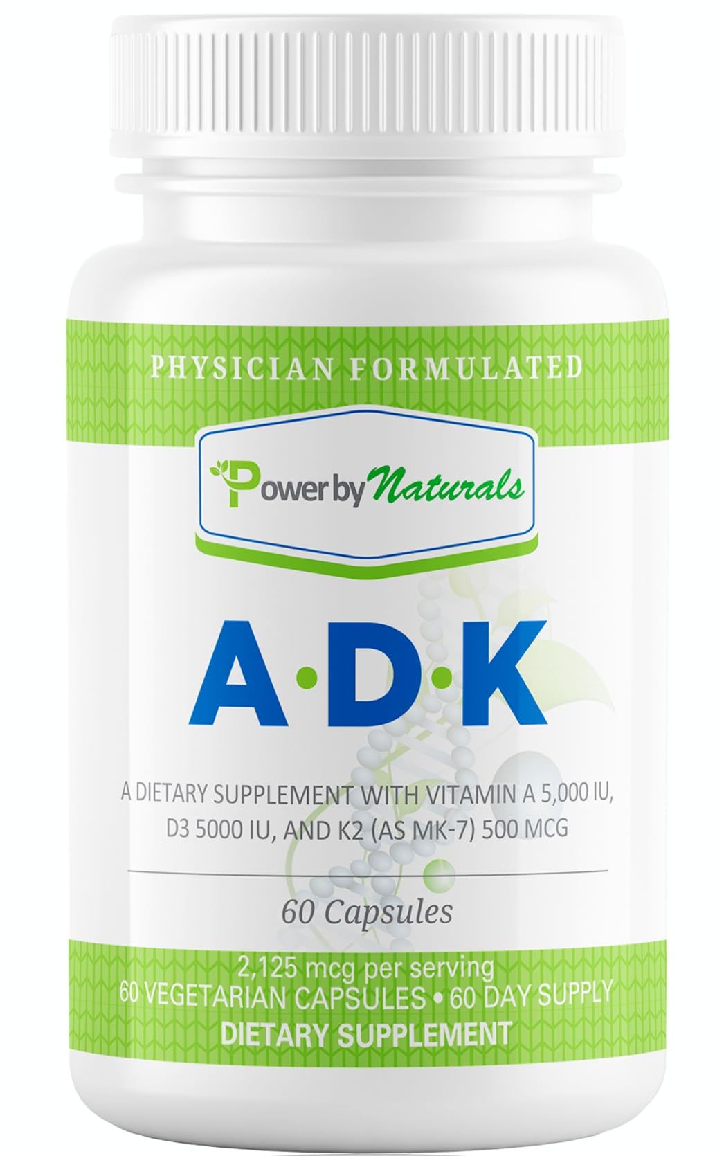 Power By Naturals ADK, favorece la absorción de nutrientes cuando se combina con una dieta equilibrada.