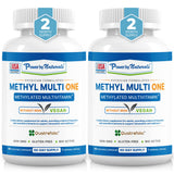 Power By Naturals Methyl Multi One: botella de cápsulas para energía diaria.