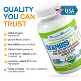 Power By Naturals SeaMoss Plus, zumos refrescantes con aporte de minerales.