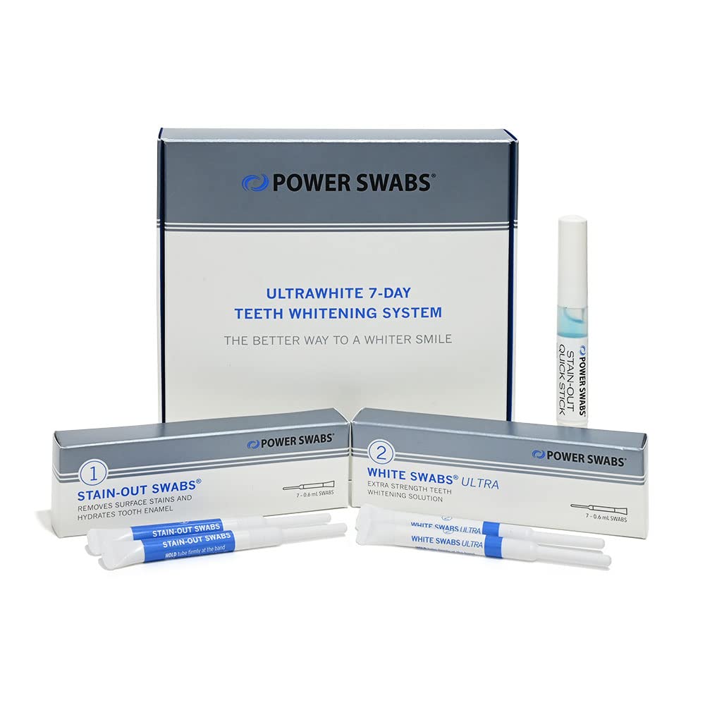 Power Swabs kit-blanqueamiento-7-dias: blanqueamiento en casa para sonrisa más clara.