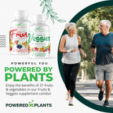 POWERED X PLANTS cápsulas visibles en interior para consumo diario.
