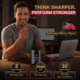Powerhouse Vitality BrainRevive: fórmula sin cafeína para días tranquilos