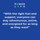 POWERLIFE fabricado en Estados Unidos con controles de calidad.