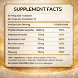 PowerPro++ etiqueta detalle, diseño claro que destaca ingredientes clave.