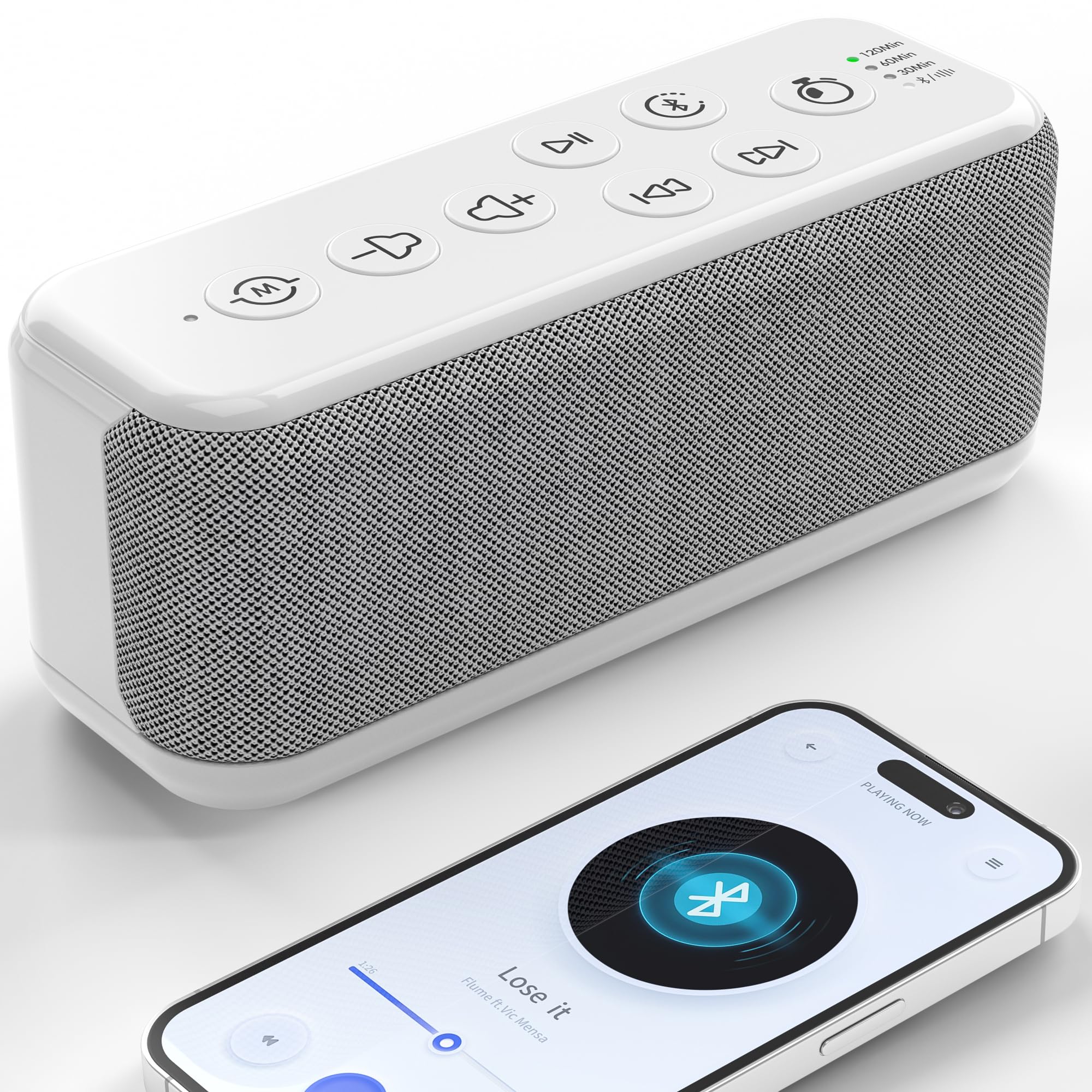 PPLEE máquina de ruido blanco para dormir y concentrarse en casa