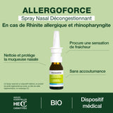 Pranarom Allergoforce nasal spray rociado para alivio temporal