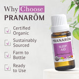 PRANAROM Ayuda para dormir: manzanilla romana para una noche serena.