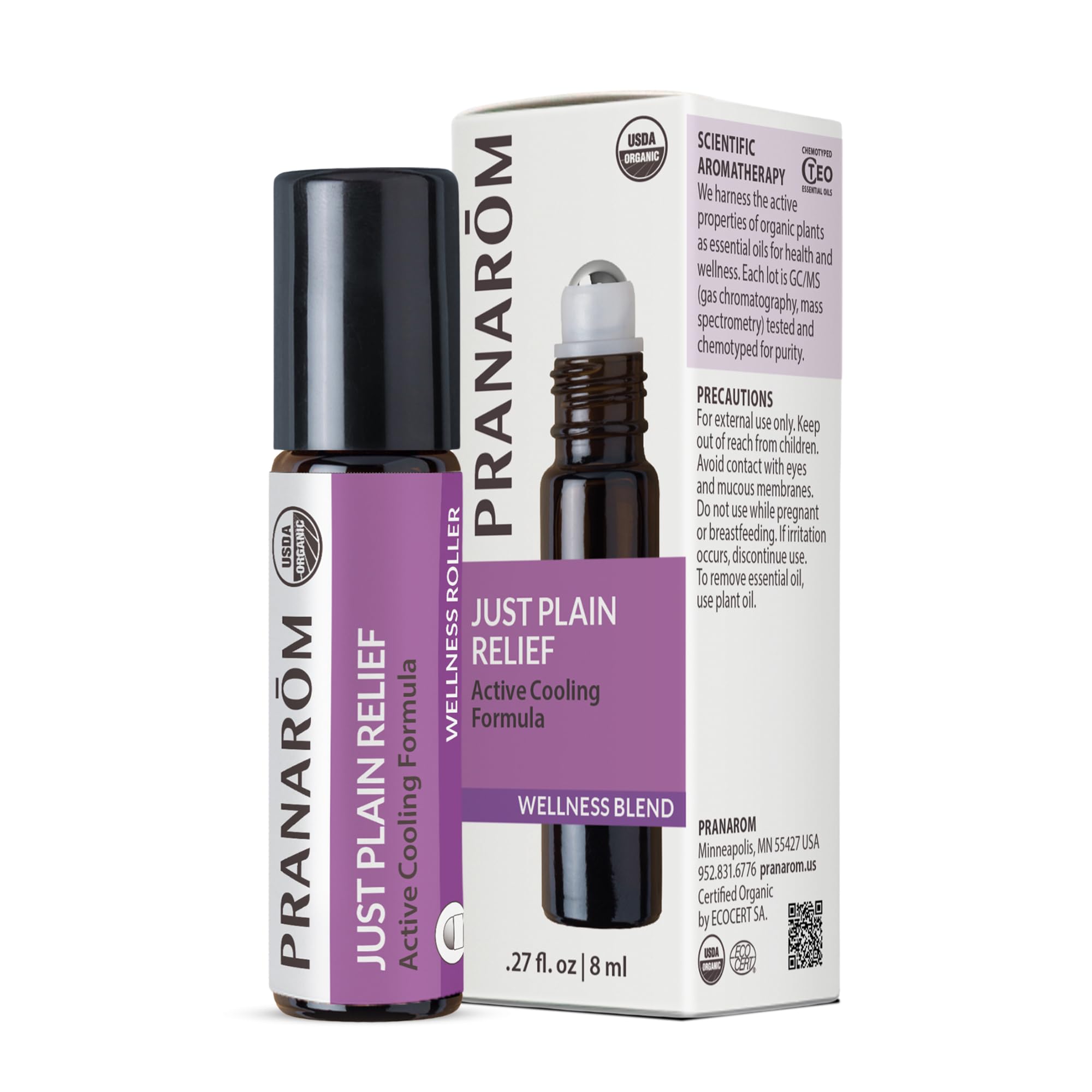 Pranarom Just Plain Relief: difusor para aromaterapia relajante en casa