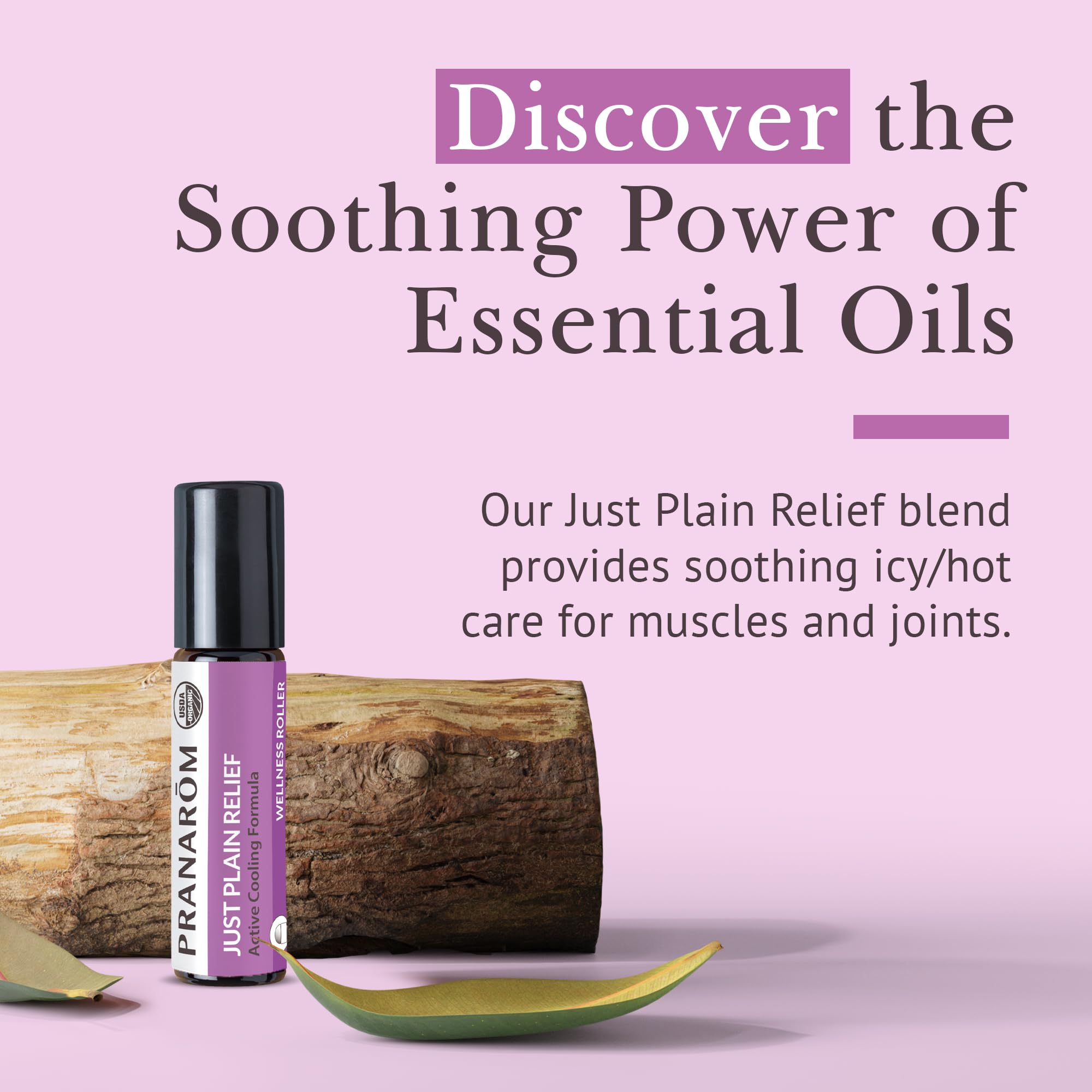 Pranarom Just Plain Relief: gotas de aceite esencial para difusión aromática