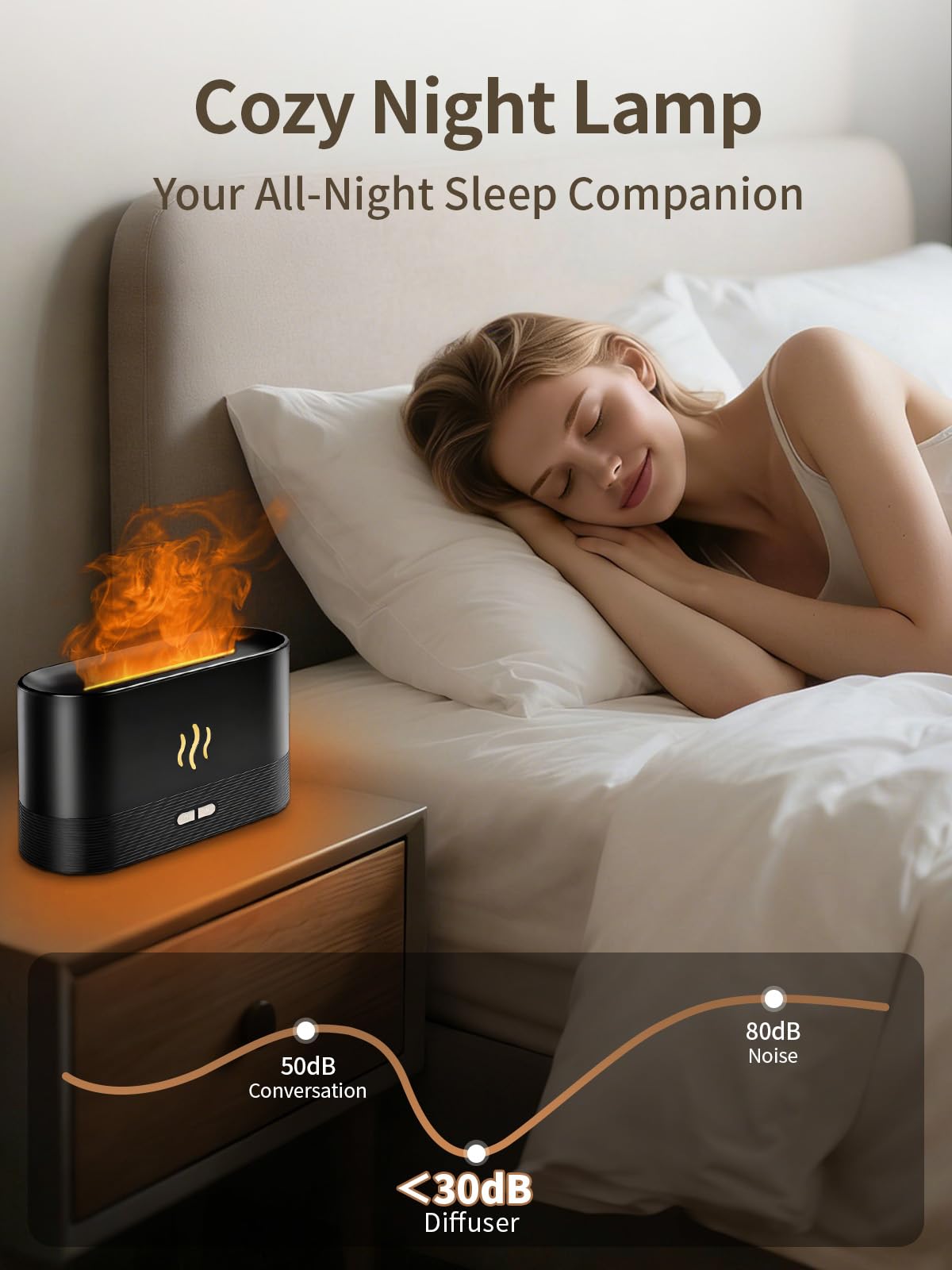 Diseño compacto en negro elegante de Flame de PrawPawtic