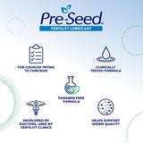 Fórmula antioxidante patentada de Pre-Seed para tranquilidad y cuidado.