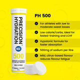 Precision Hydration tableta 250 mg por litro, ajuste ligero de sodio