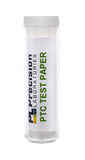 Frasco de 100 tiras PTC de Precision Laboratories para pruebas de gusto en clases.