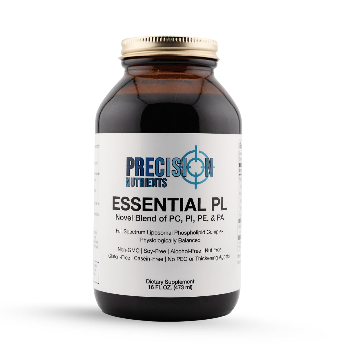 Precision Nutrients Esencial Fosfolípidos en bote, apoyo cognitivo potencial para la memoria.